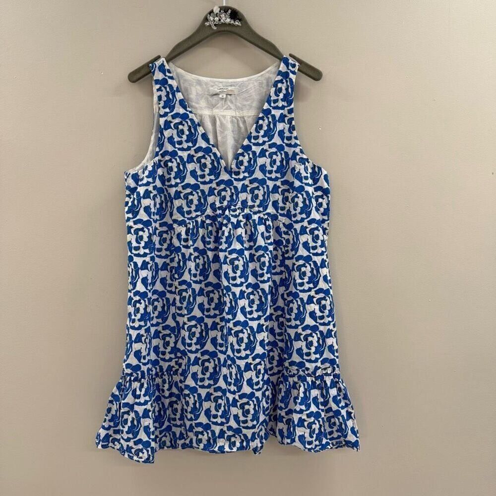 Thakoon x RTR Blue Printed Ruffle Dress ❤️‍🩹 - Picture 5 of 9